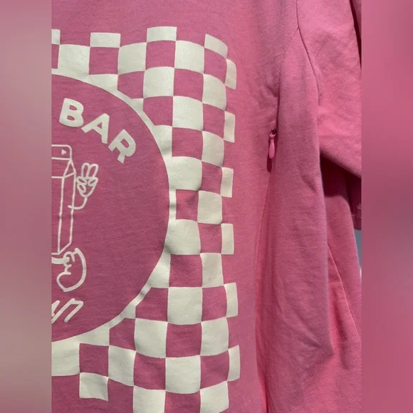 Giftifymama The Milk Bar Nursing Tee with side zips -L - Picture 2 of 7